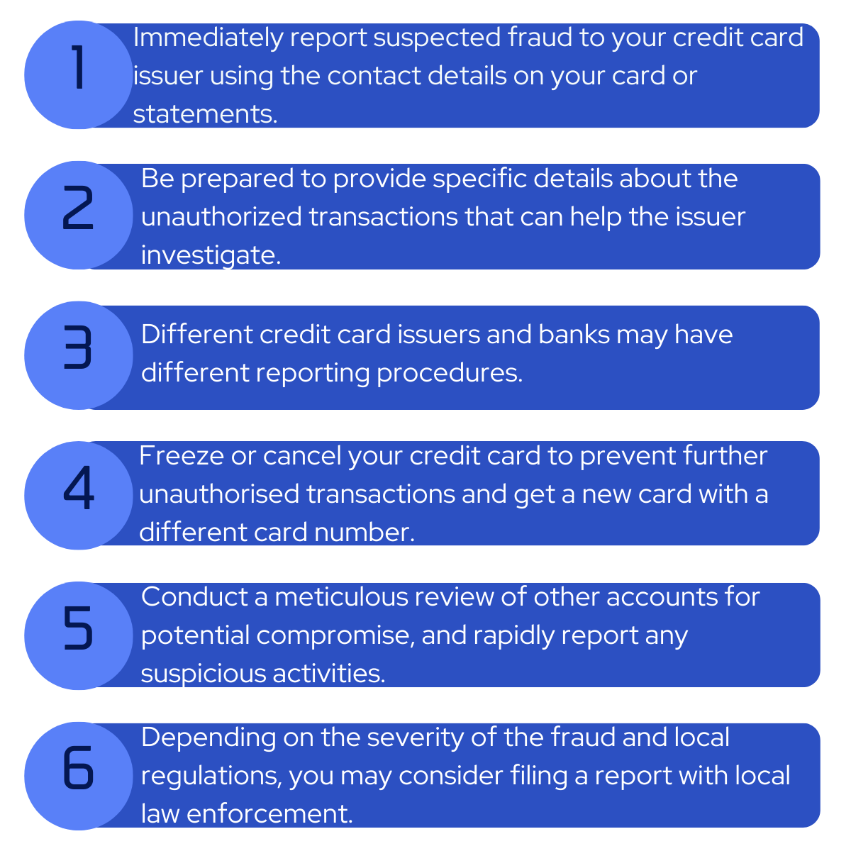 How to report credit card fraud (3)